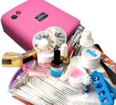 Kit Completo Uv Gel Nail Cabine 36w #8set