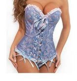 Corset Lilás Overbust Cod.051 PRONTA ENTREGA